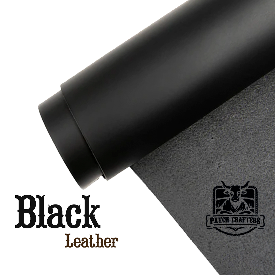 Full-Grain Leather Panel - Black