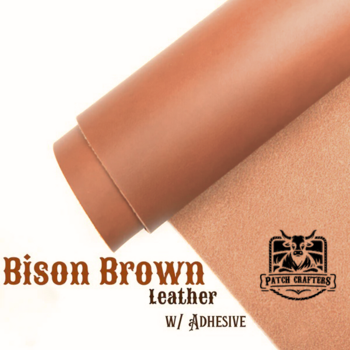 Full-Grain Leather Panel - Bison Brown