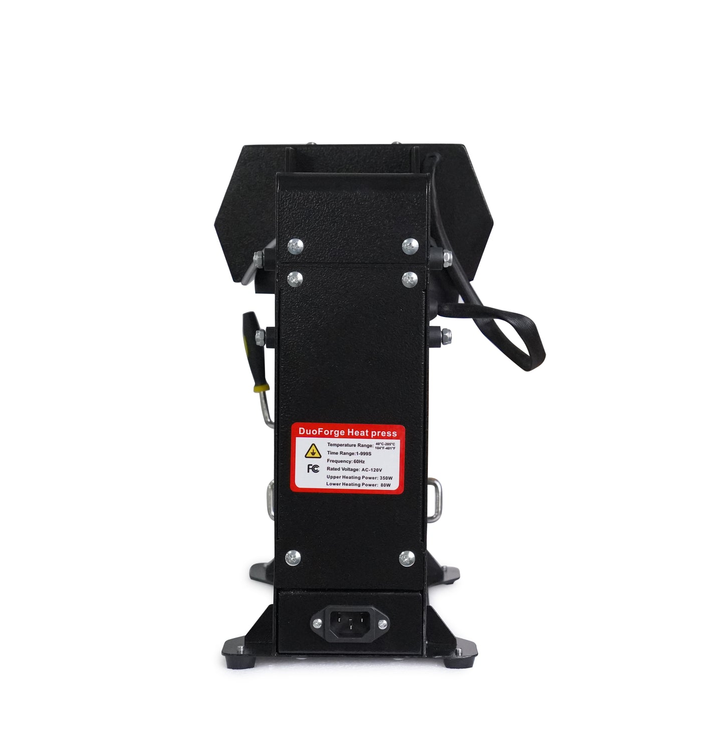 DuoForge Automatic Dual-Heat platen Cap Heat Press