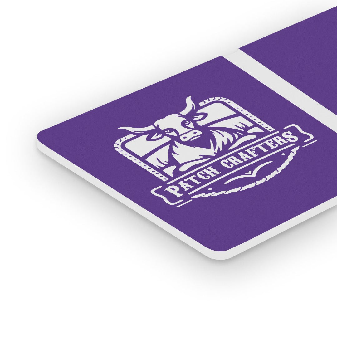 Acrylic Panel - Purple / White (12"x24") - 1/16” thickness