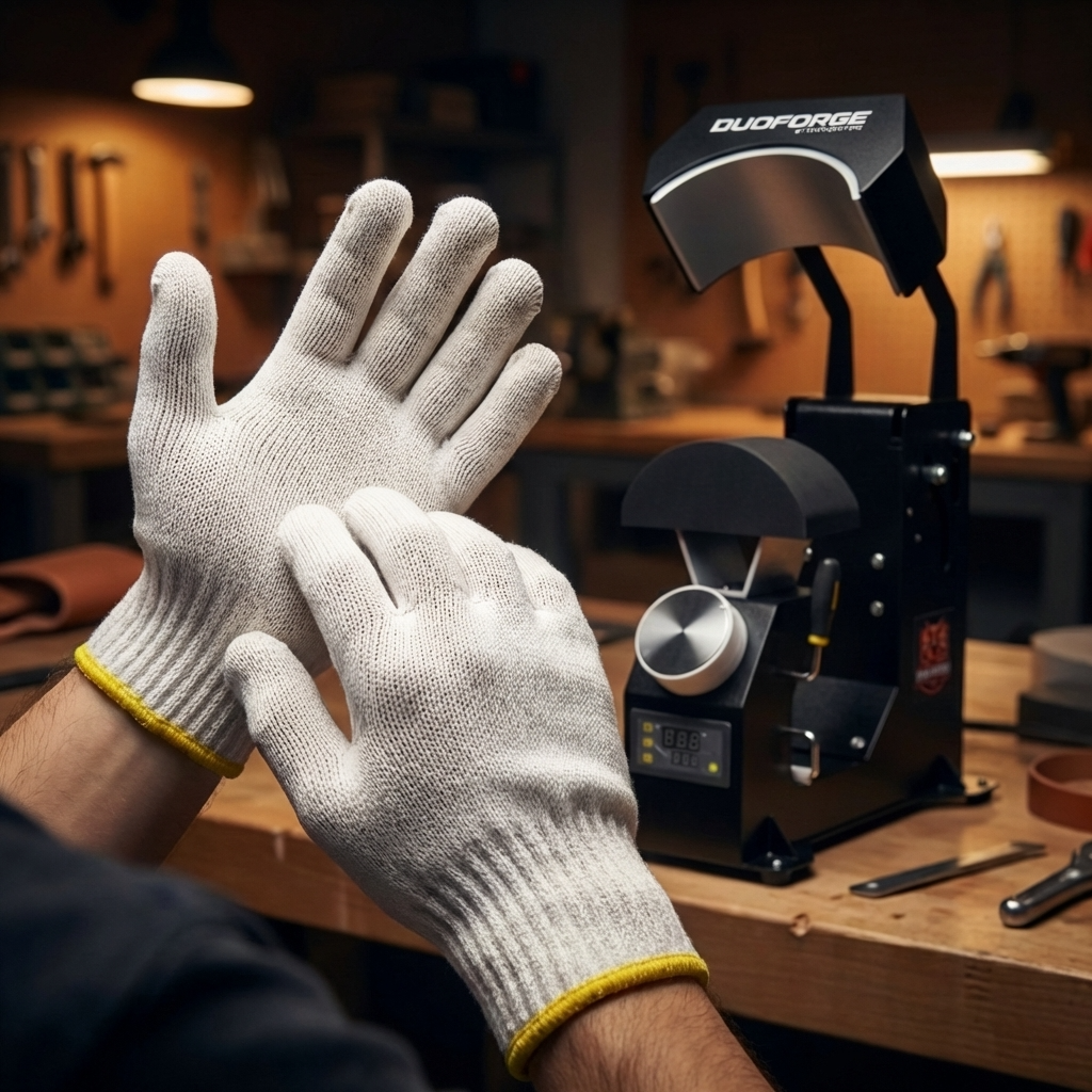Heat-Resistant Lint-Free Gloves for heat pressing (1 pair)