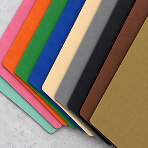 (10 Pack) Factory Seconds Leatherette Sheets – QC Rejects – Assorted Colors (12”×24”)