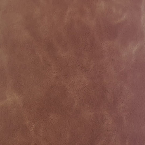 Thick Leatherette Sheet - Vintage Coffee / Black