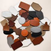Leatherette Blank Patches