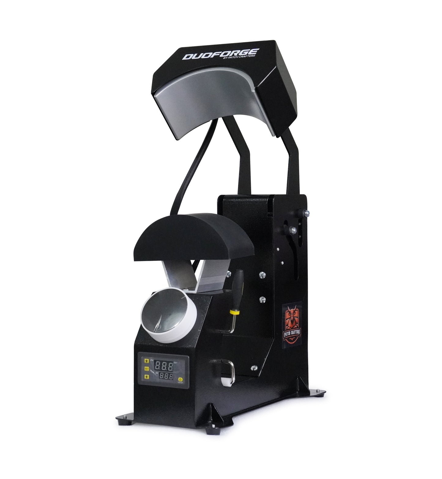 DuoForge Automatic Dual-Heat platen Cap Heat Press