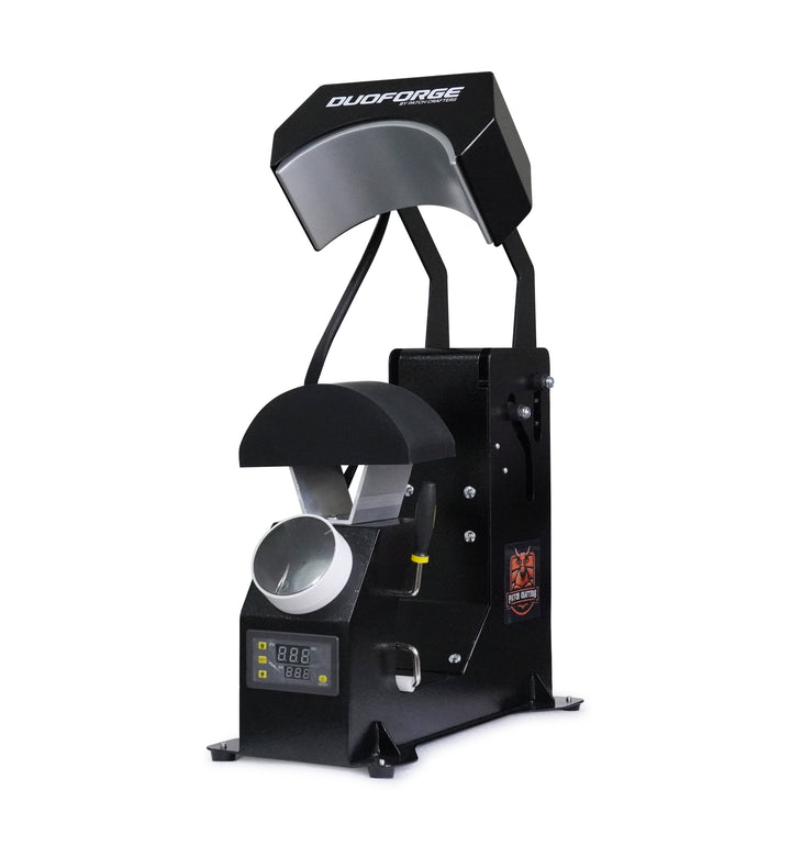 DuoForge Automatic Dual-Heat platen Cap Heat Press