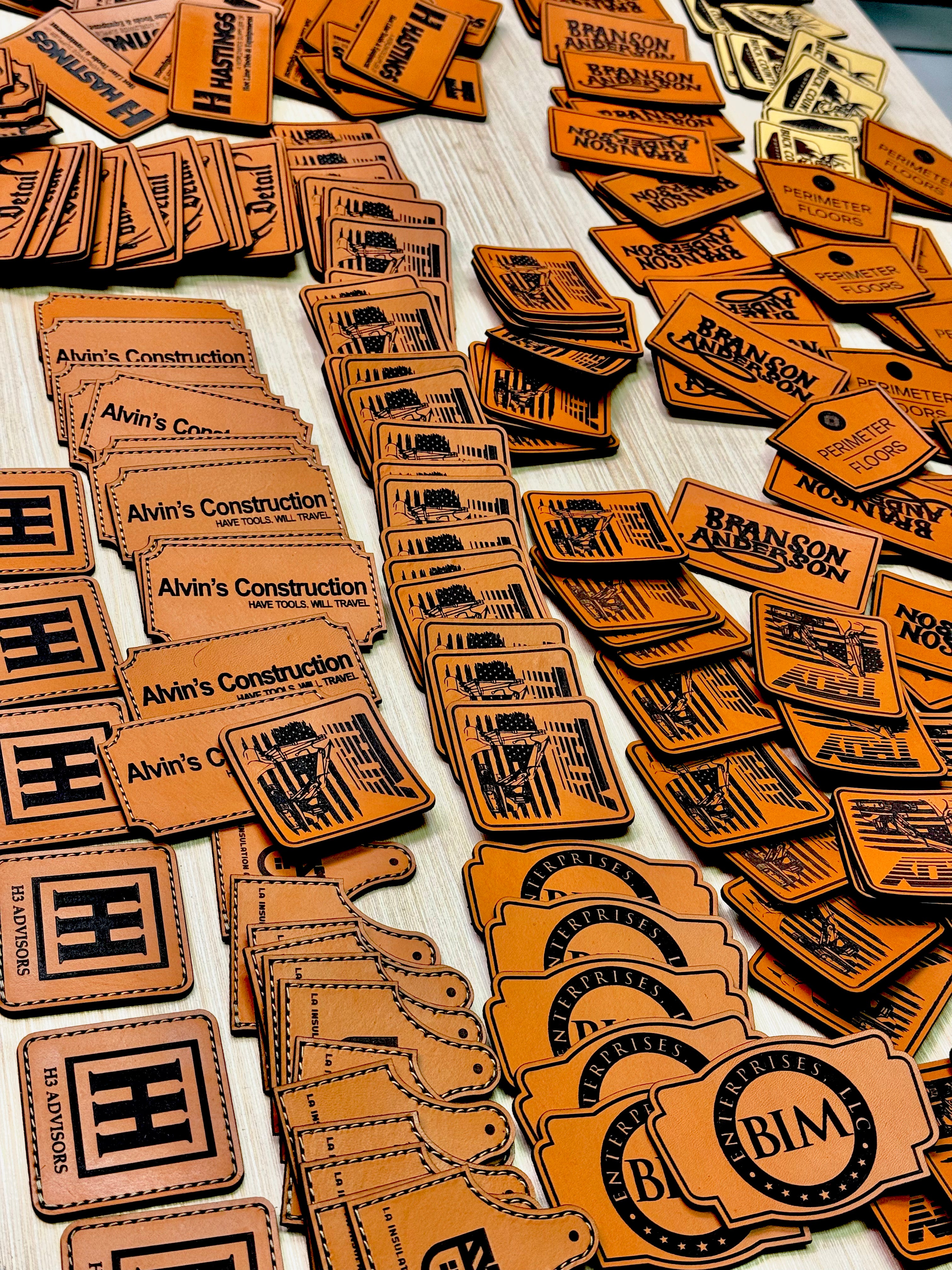 Custom Leather Patches